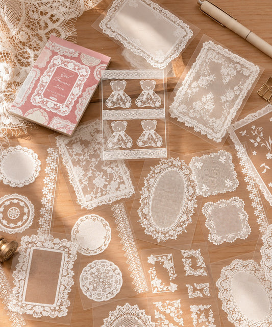 Ornamental Frame Vintage Sticker Sheet