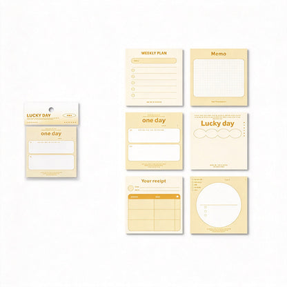 Square Planner Memo Pad