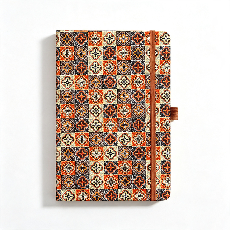 Artisan Pattern Cork Notebook