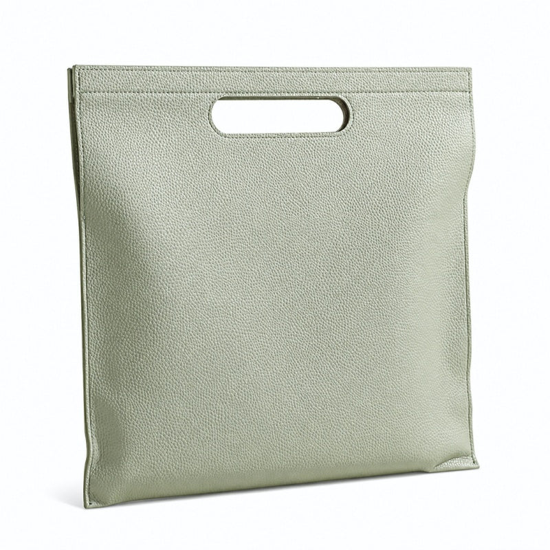 PU A4 Document Bag with Die-Cut Handle