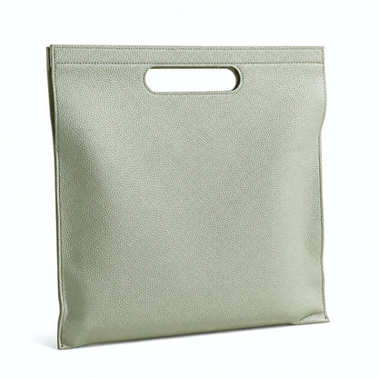 PU A4 Document Bag with Die-Cut Handle