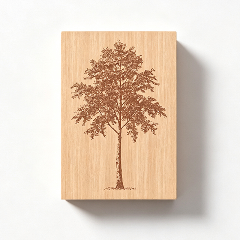 Forest Botanical Wooden Stamps