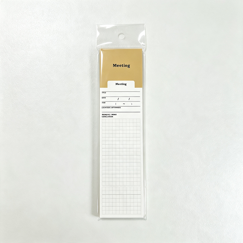 Slim Planner Bookmark Memo Pad