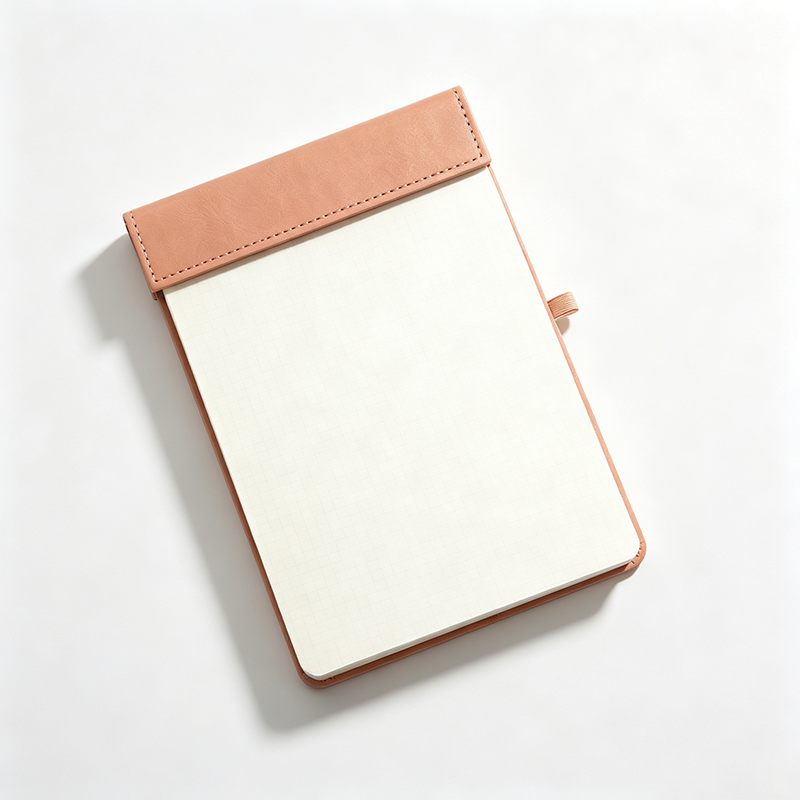 Faux Leather Tear-Off Notepad