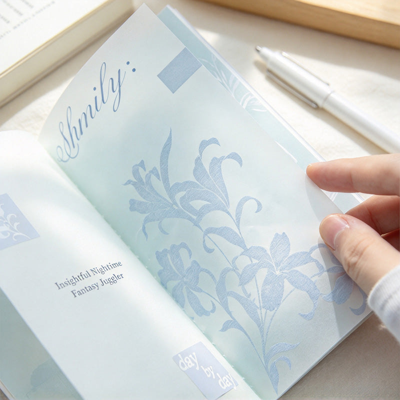 A6 Slim Stitched Journal with Kraft and Glassine Pages