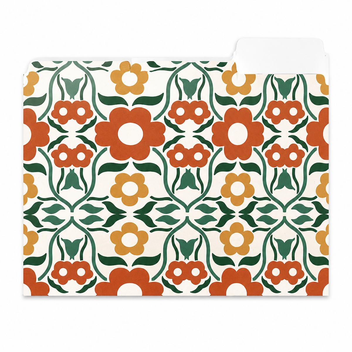 Boho Letter Size File Folders
