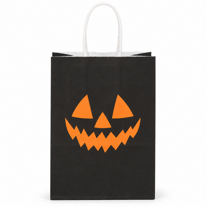 Halloween Printed Kraft Paper Gift Bag