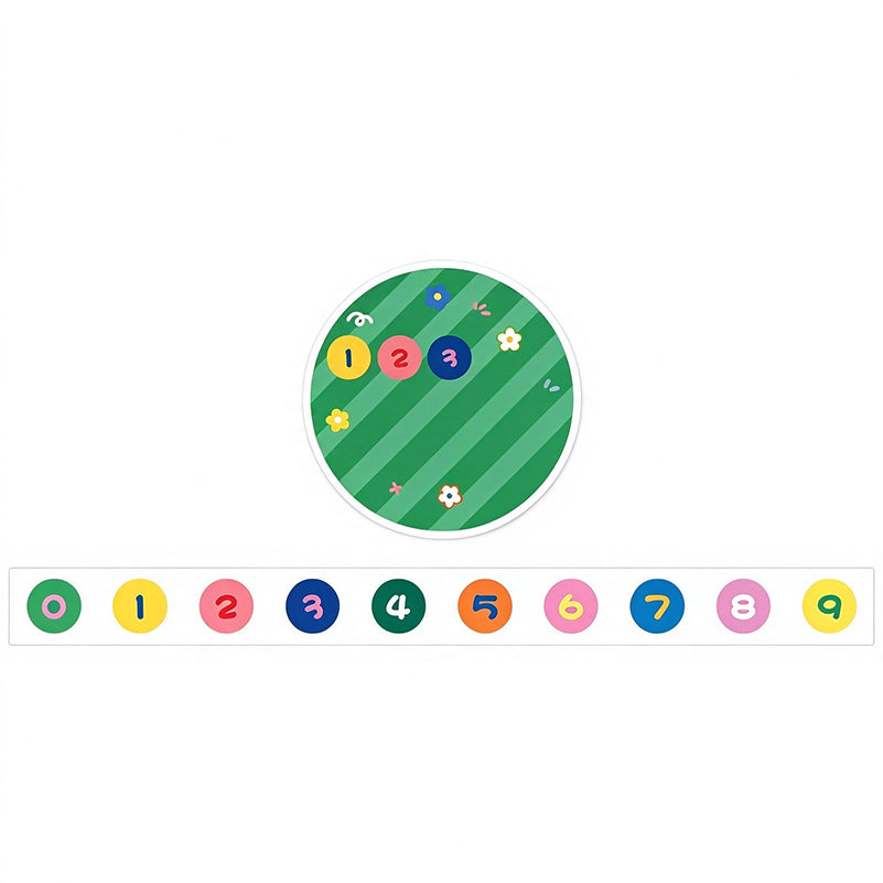 Soft Chirp Die-Cut Washi Tape Roll