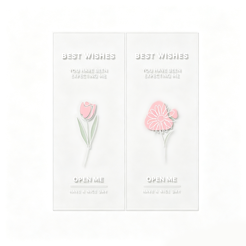 Floral Thank You Sticker Labels
