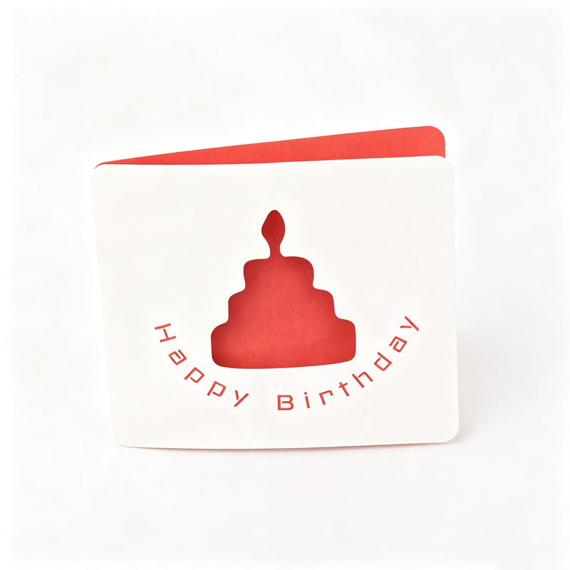 Minimalist Cutout Greeting Card