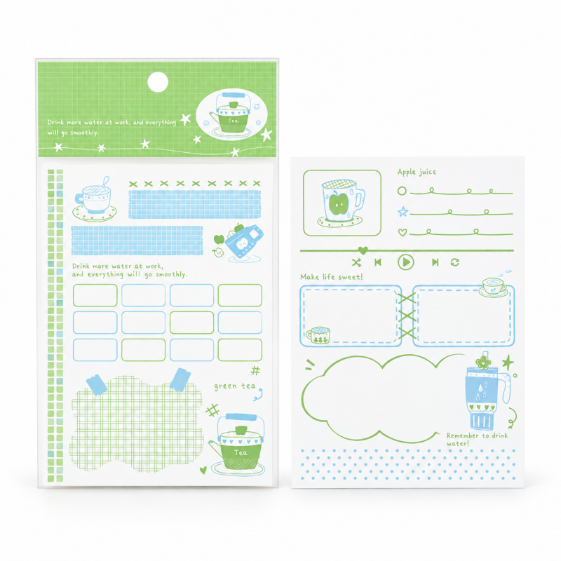 Sweet Bakery Memo Pad