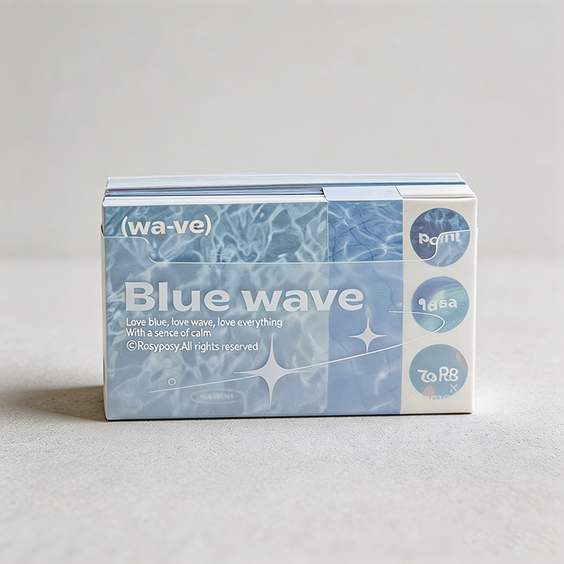 Blue Wave Memo Notes Set