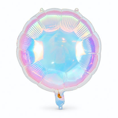Iridescent Birthday Party Foil Balloons - 25 pieces per Pack