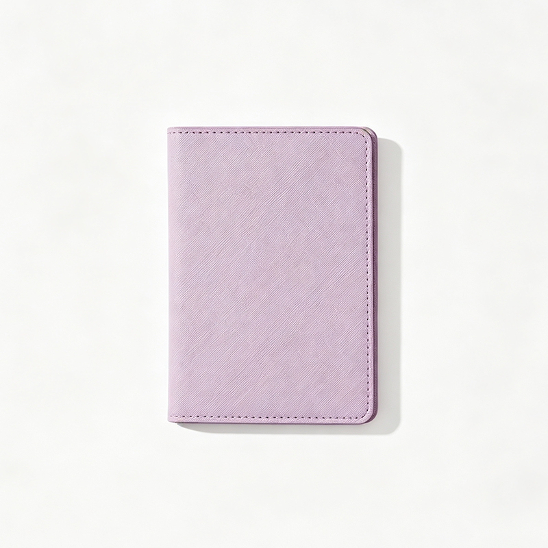 Pastel PU Leather Passport Holder