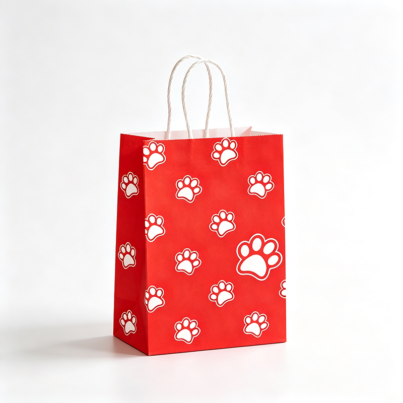 10 Paw Print Kids Gift Bag