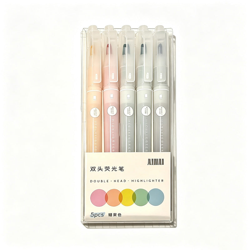 Morandi Window Tip Highlighter Set