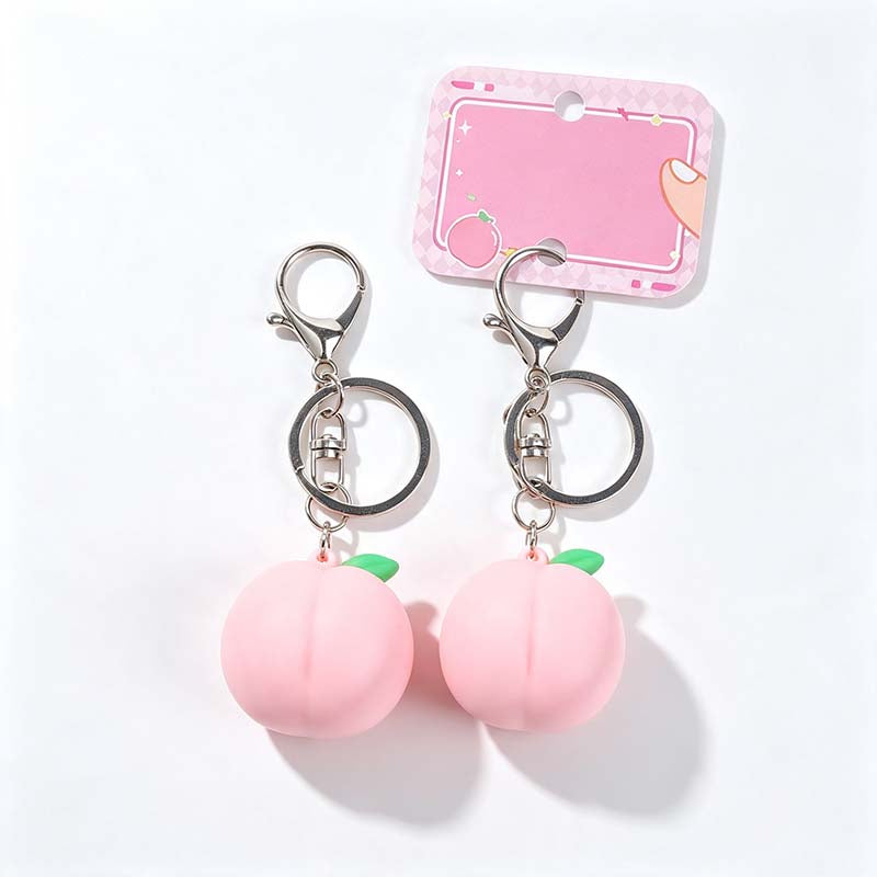 Mini Apple Squeeze Keychain