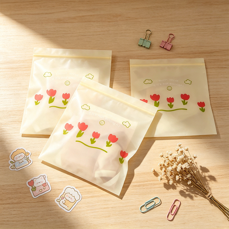 Tulip Smile Zip Treat Bags
