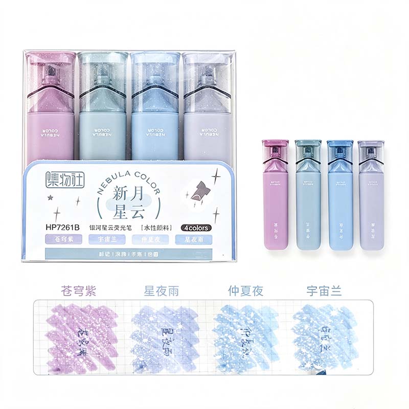 Pastel Mini Highlighter Set