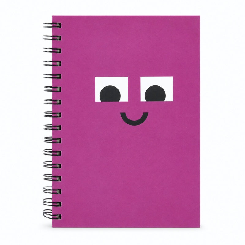A5 Hard Surface Coil Notebook
