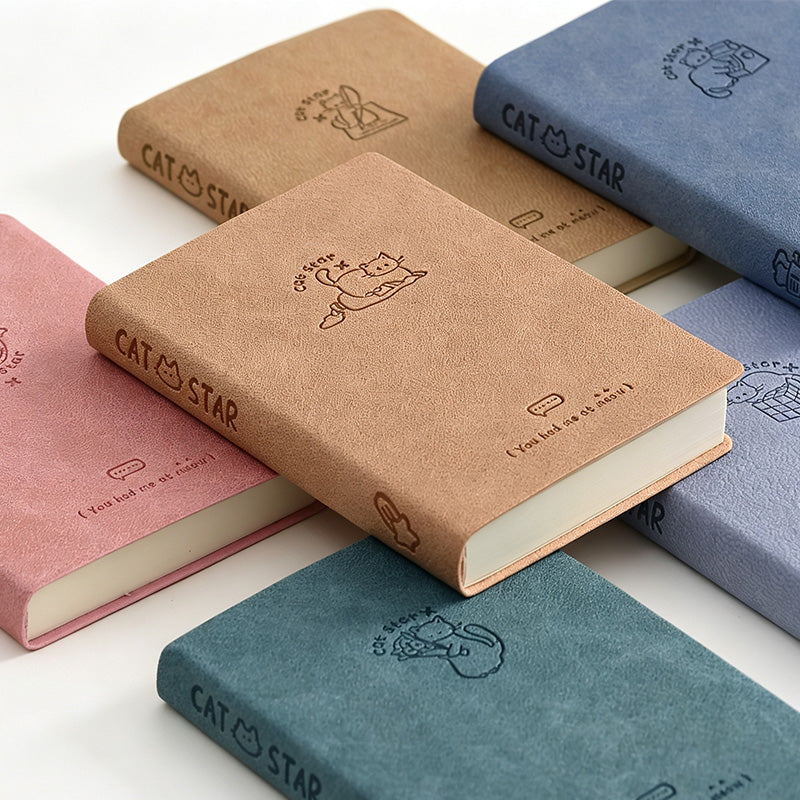 Cat Planet A7 Pocket Memo Notebook Set