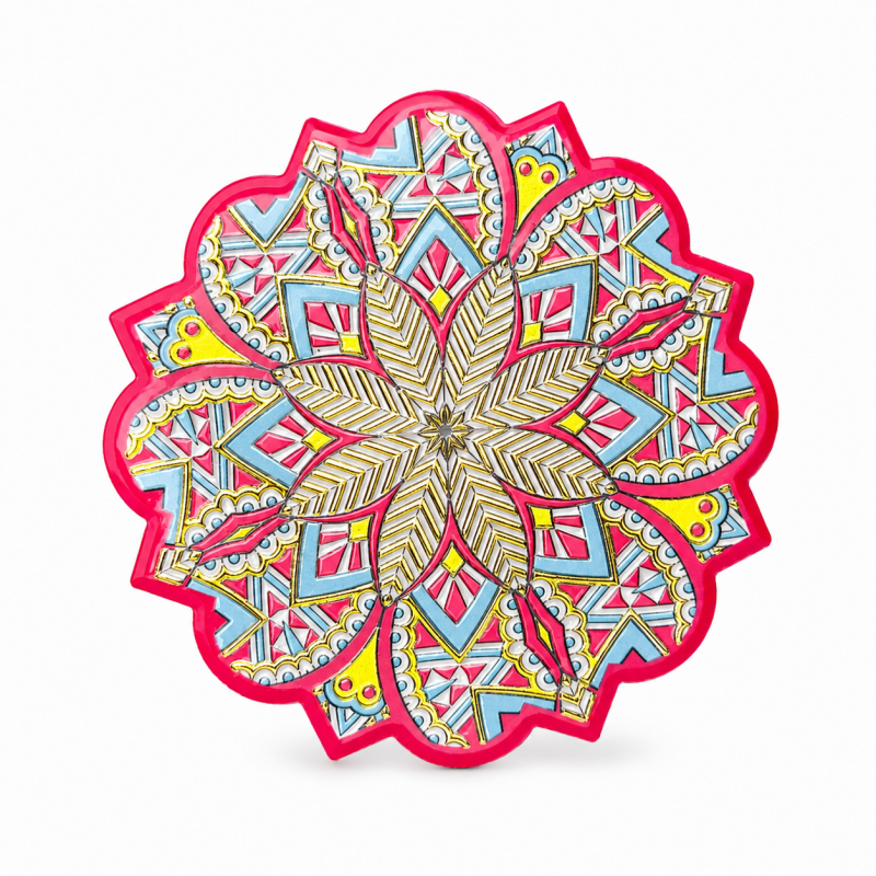Floral Foil Coaster