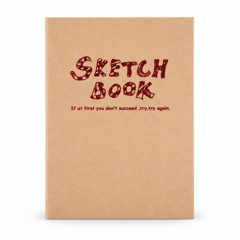 Minimalist Blank Sketchbook Journal