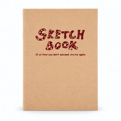Minimalist Blank Sketchbook Journal