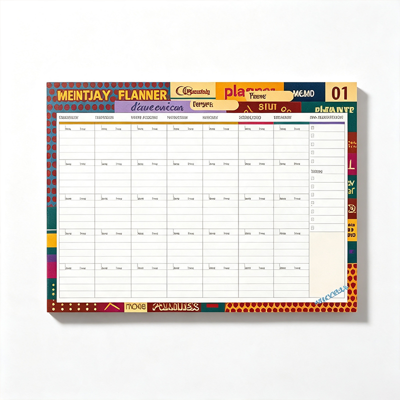 Weekly Monthly Paper Planner Sheet Set