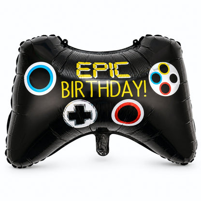 Gaming Birthday Foil Balloons Sets - 50 Pieces per Pack