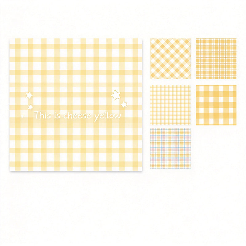 Plaid Grid Memo Pad
