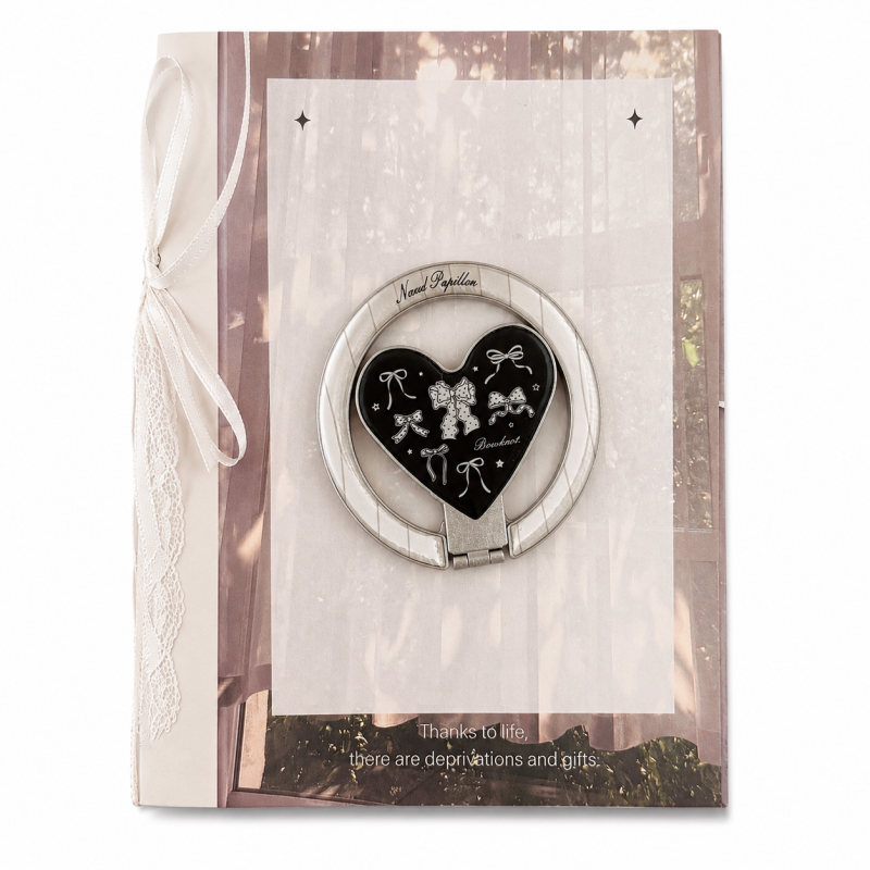 Magnetic Heart Shape Ring Stand for Phone