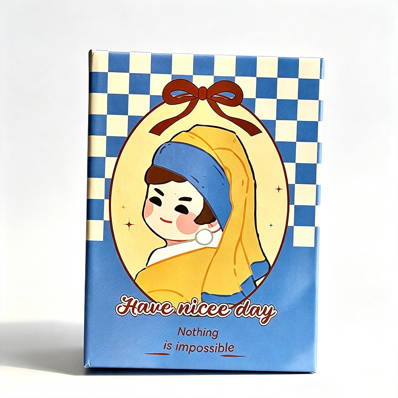 Retro Portrait Pocket Notebook