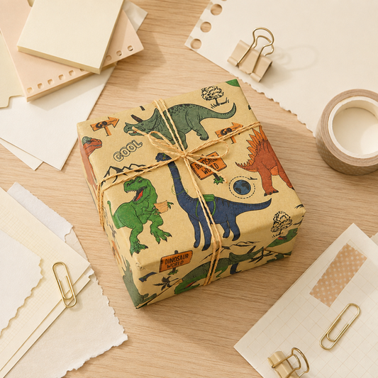 Dinosaur Birthday Wrapping Paper