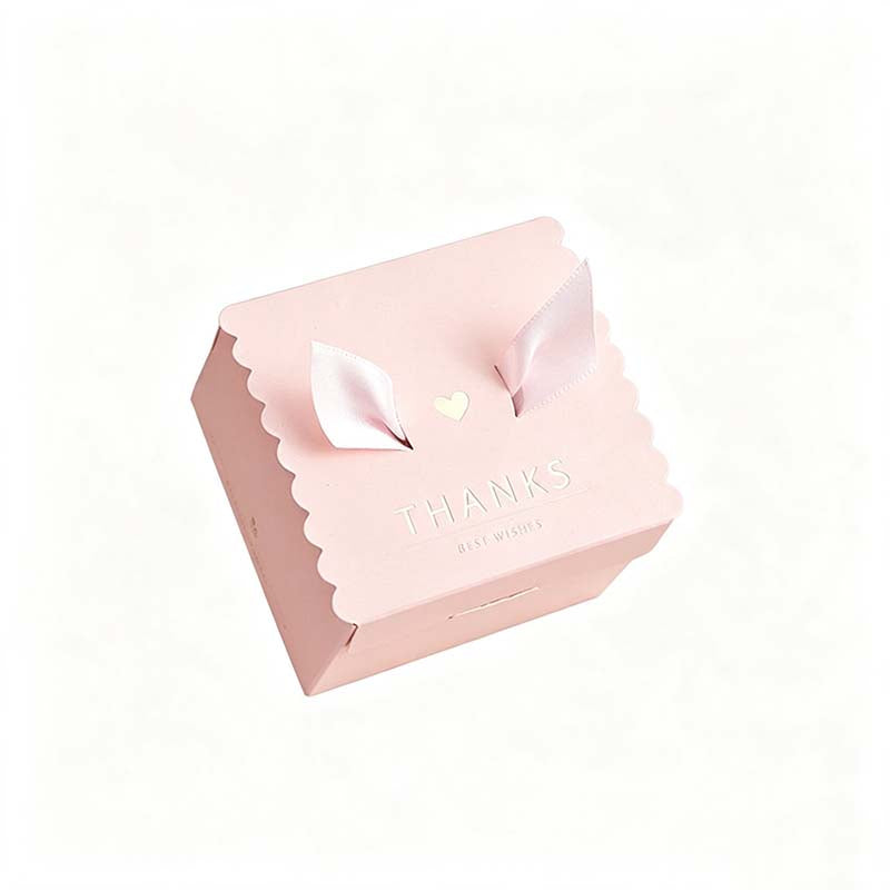 50 Pink Wedding Candy Favor Box