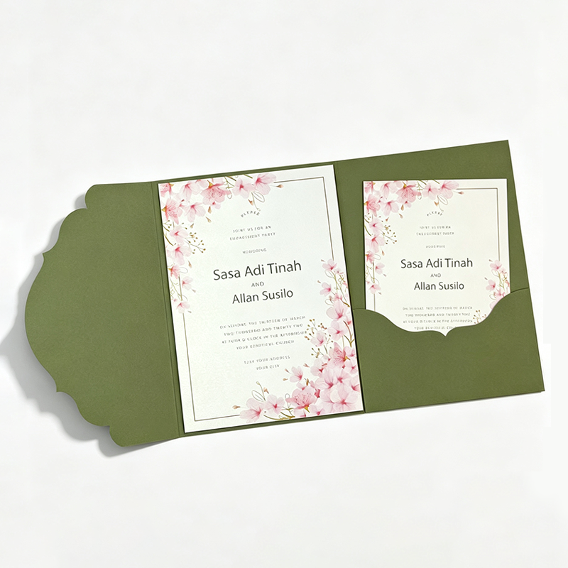Scallop Edge Invitation Envelopes