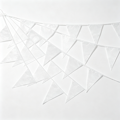 10 Meter Triangle Pennant Banner – 20 Flags