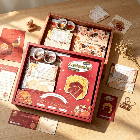 Vintage Autumn Journaling Gift Box