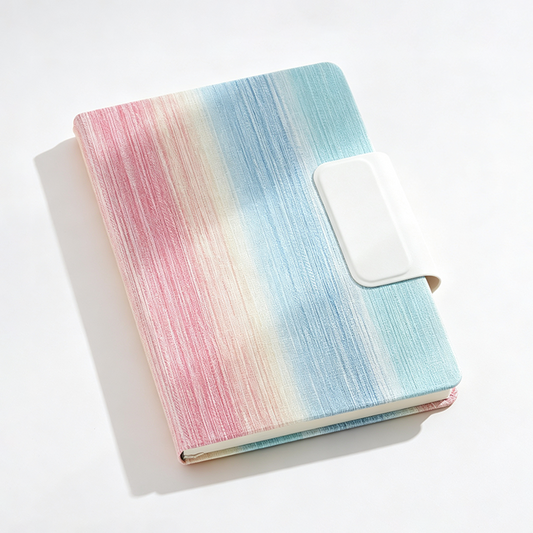 Soft Gradient PU Leather Notebook