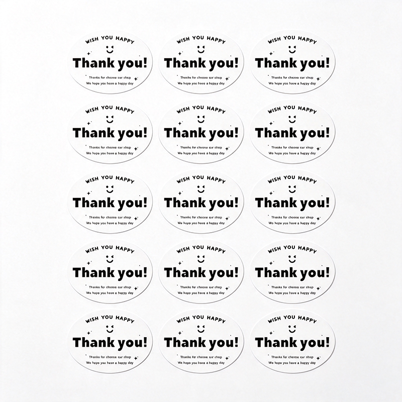 Thank You Seal Stickers