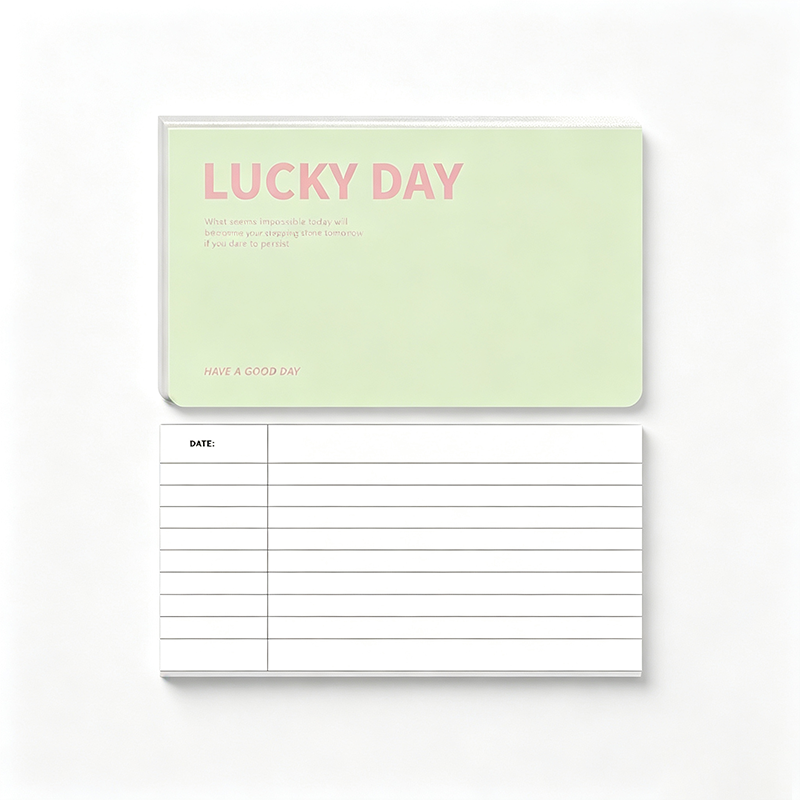 Lucky Day Flip Up Pocket Notebook