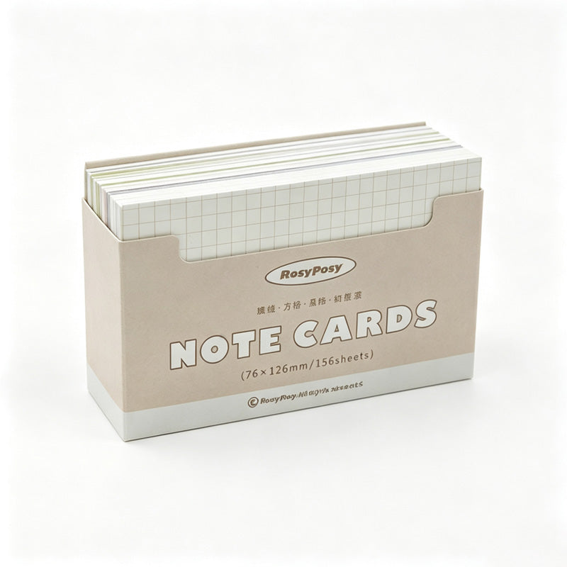 Pastel Study Index Card Set