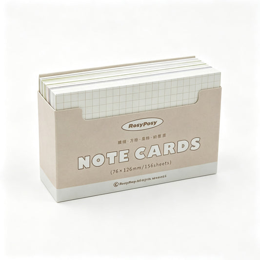 Pastel Study Index Card Set