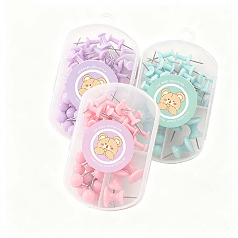 Pastel Desk Clip Stationery Set