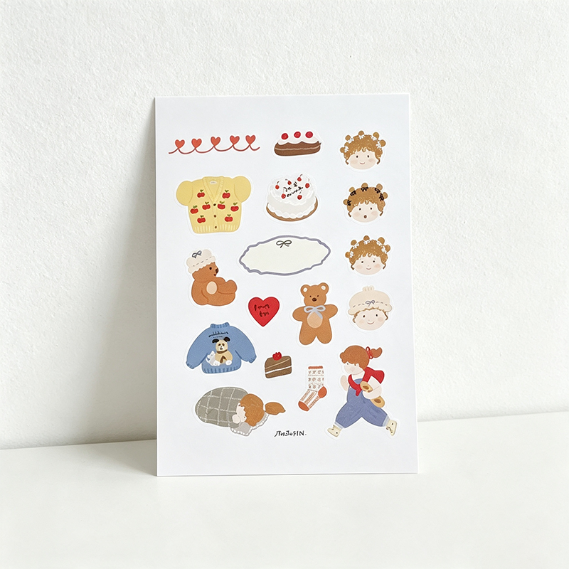 Sweet Bakery Stickers Sticker Sheet