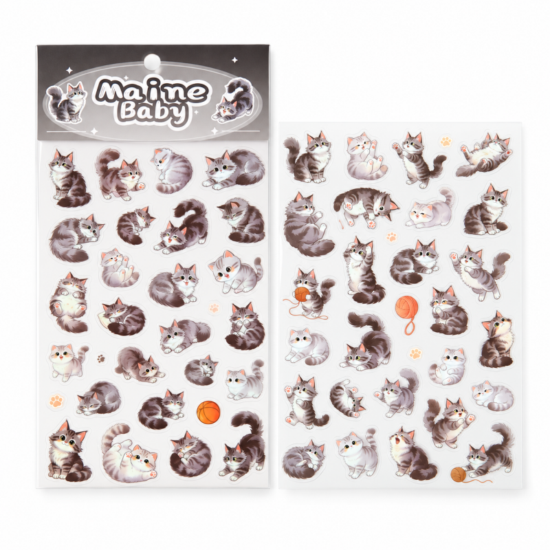 Healing Kitten PET Stickers