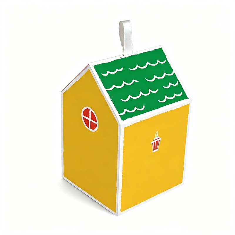 Color Block House Gift Box