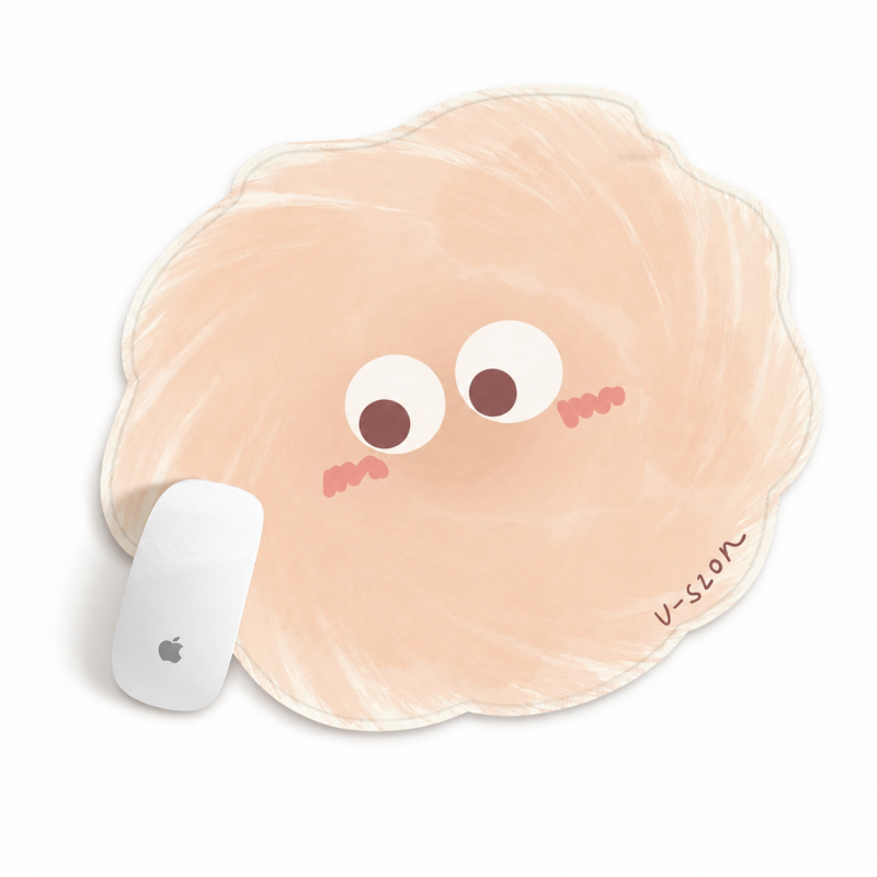 Blob Character Wrist Rest Mouse Pad