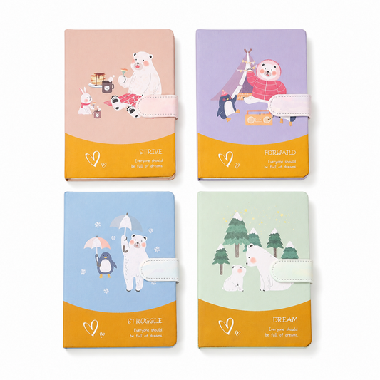 Winter Friends Magnetic Journal Notebook