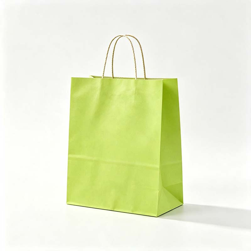 10 Custom Kraft Paper Shopping Bag